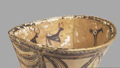 The bull as an ornamental detail. Trypillia-Cucuteni culture.