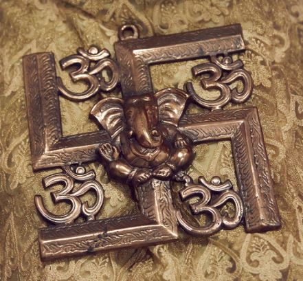 Ancient Hindu swastika.