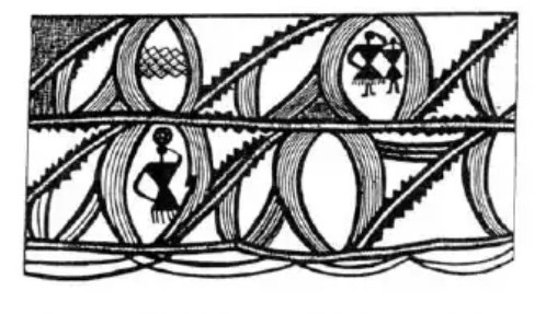 DNA and humans design elements of Trypillian pottery.