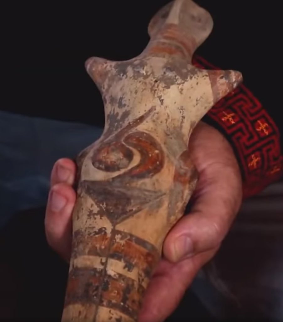 The Ukrainian Venice - the ancient clay artefact found in Ukrainian digging.