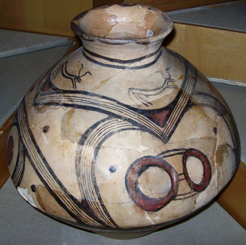 The Trypillian - Cucuteni clay pot.